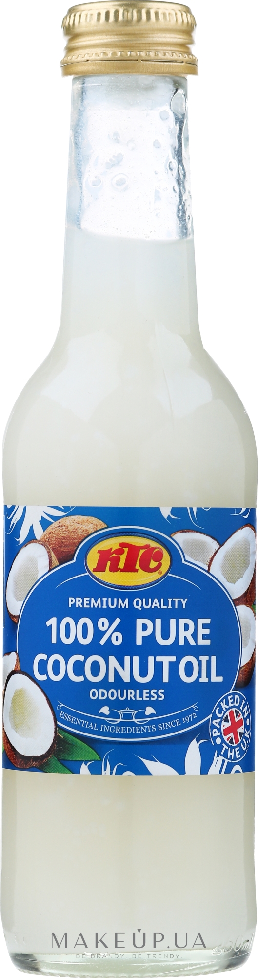 Кокосовое масло - KTC 100% Pure Coconut Oil — фото 250ml