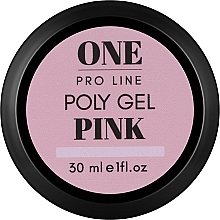 Парфумерія, косметика Полігель для нігтів, 30 мл - One Pro Line Poly Gel 