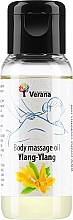 Масажна олія для тіла "Ylang-Ylang" - Verana Body Massage Oil — фото N1