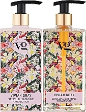 Набор - Vivian Gray Sensual Jasmine (h/soap/350ml + h/lot/350ml) — фото N2