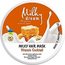 Парфумерія, косметика Маска-молочко для фарбованого волосся "Вітамінний коктейль" - Milky Dream Milk Hair Mask