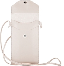 Чехол-сумка для телефона на ремешке, бежевый "Cross" - MAKEUP Phone Case Crossbody Beige — фото N3