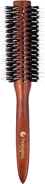 Брашинг со смешанной щетиной "дикобраз", 55 мм - Hairway  — фото N1