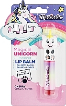 Бальзам для губ со штампом, вишня - Martinelia Magical Unicorn Lip Balm — фото N1