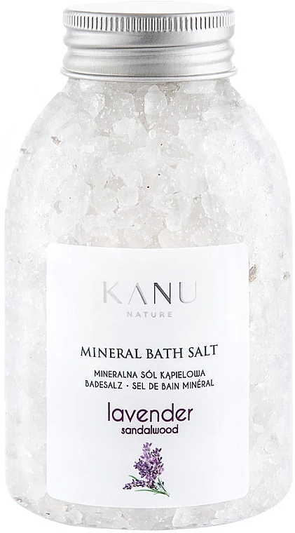 Минеральная соль для ванны "Лаванда" - Kanu Nature Lavender Mineral Bath Salt — фото N1