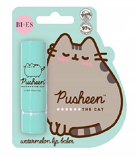 Бальзам для губ - Bi-es Pusheen The Cat Watermelon Lip Balm — фото N1
