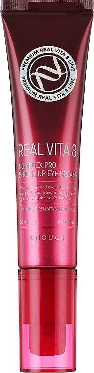 Крем з вітамінами для шкіри навколо очей - Enough Real Vita 8 Complex Pro Bright Up Eye Cream