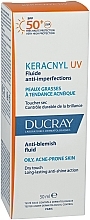 Солнцезащитный флюид для лица - Ducray Keracnyl UV Anti Blemish Fluid SPF50+ — фото N2