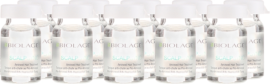 Набор ампул против выпадения волос - Biolage Scalpsync Aminexil Hair Treatment — фото N5