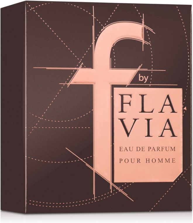 Flavia F by Flavia Brown Pour Homme - Парфумована вода  — фото N1