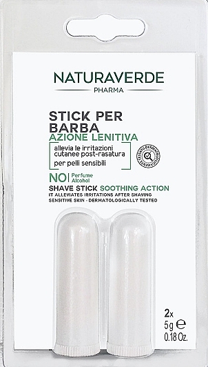 Стік для бороди після гоління - Naturaverde Pharma Alum Rock Shave Stick — фото N1