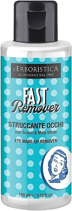 Athena's L'Erboristica Vintage Fast Remover - Гель для зняття макіяжу з очей — фото N1