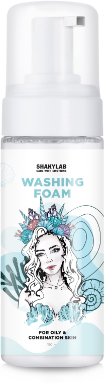 ПОДАРОК! Пенка для умывания "Sebum Balance" - SHAKYLAB Natural Washing Foam — фото N1