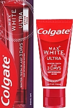 Зубна паста - Colgate Max White Ultra Active Foam — фото N2