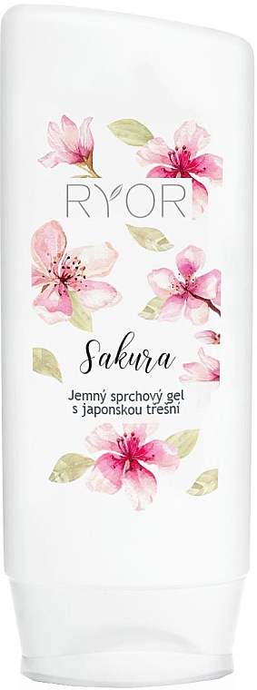 Ніжний гель для душу з японською вишнею - Ryor Sakura — фото N1