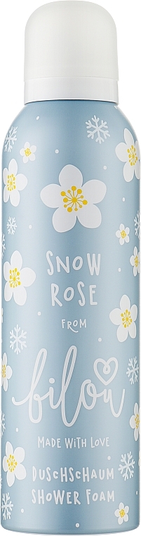 Пенка для душа - Bilou Snow Rose Shower Foam — фото N1