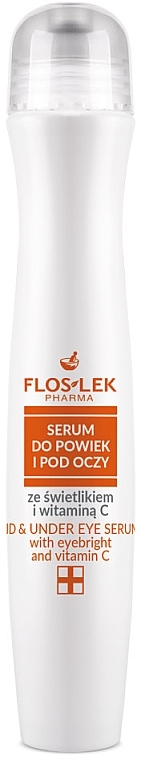 Сыворотка для кожи вокруг глаз с очанкой и витамином С - Floslek Eye Care Serum — фото N2