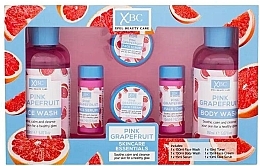 Духи, Парфюмерия, косметика Набор, 6 продуктов - Xpel Marketing Ltd XBC Pink Grapefruit Skincare Essentials