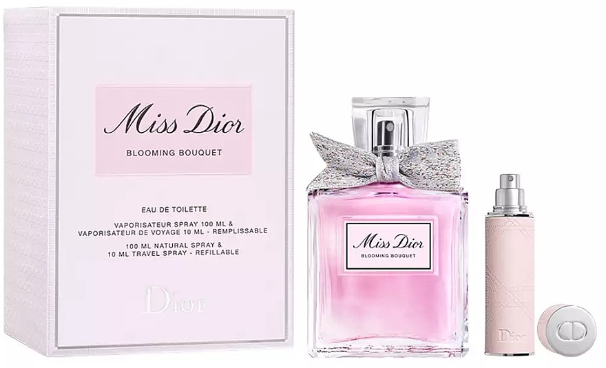 Dior Miss Dior Blooming Bouquet 2023 - Набор (edt/100 ml + edt/10 ml) — фото N1