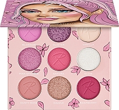Духи, Парфюмерия, косметика Палетка теней для век - Makeup Revolution x Roxi Cherry Blossom Eyeshadow Palettes