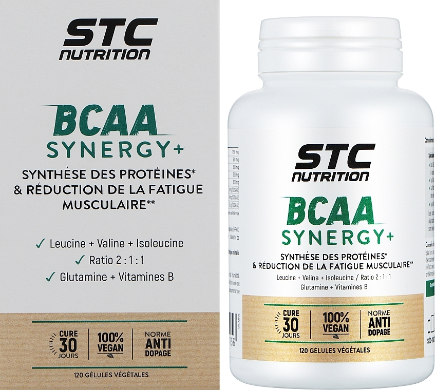 Сінерджи+ - STC Nutrition BCAA Synergy+ Capsule — фото N2