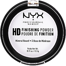 Фінішна пудра для обличчя - NYX Professional Makeup High Definition Finishing Powder — фото N1