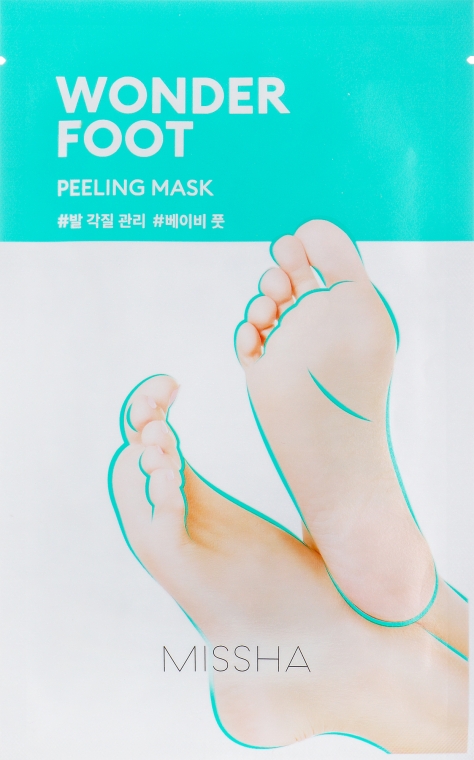 Маска-пилинг для ног - Missha Wonder Foot Peeling Mask