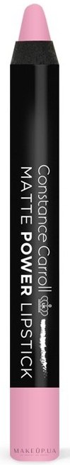 Помада-олівець для губ - Constance Carroll Matte Power Lipstick — фото 01 - Nude Rose