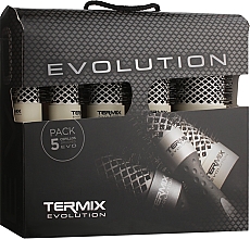 Духи, Парфюмерия, косметика Набор термобрашингов P-MLT-EVO5SSA, 5 шт. - Termix Evolution Soft Brush Kit