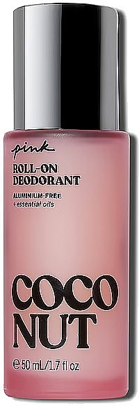 Дезодорант - Victoria's Secret Pink Coconut Nourishing Roll-On Deodorant — фото N1