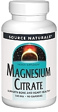 Харчова добавка "Цитрат магнію" - Source Naturals Magnesium Citrate 133 Mg — фото N1