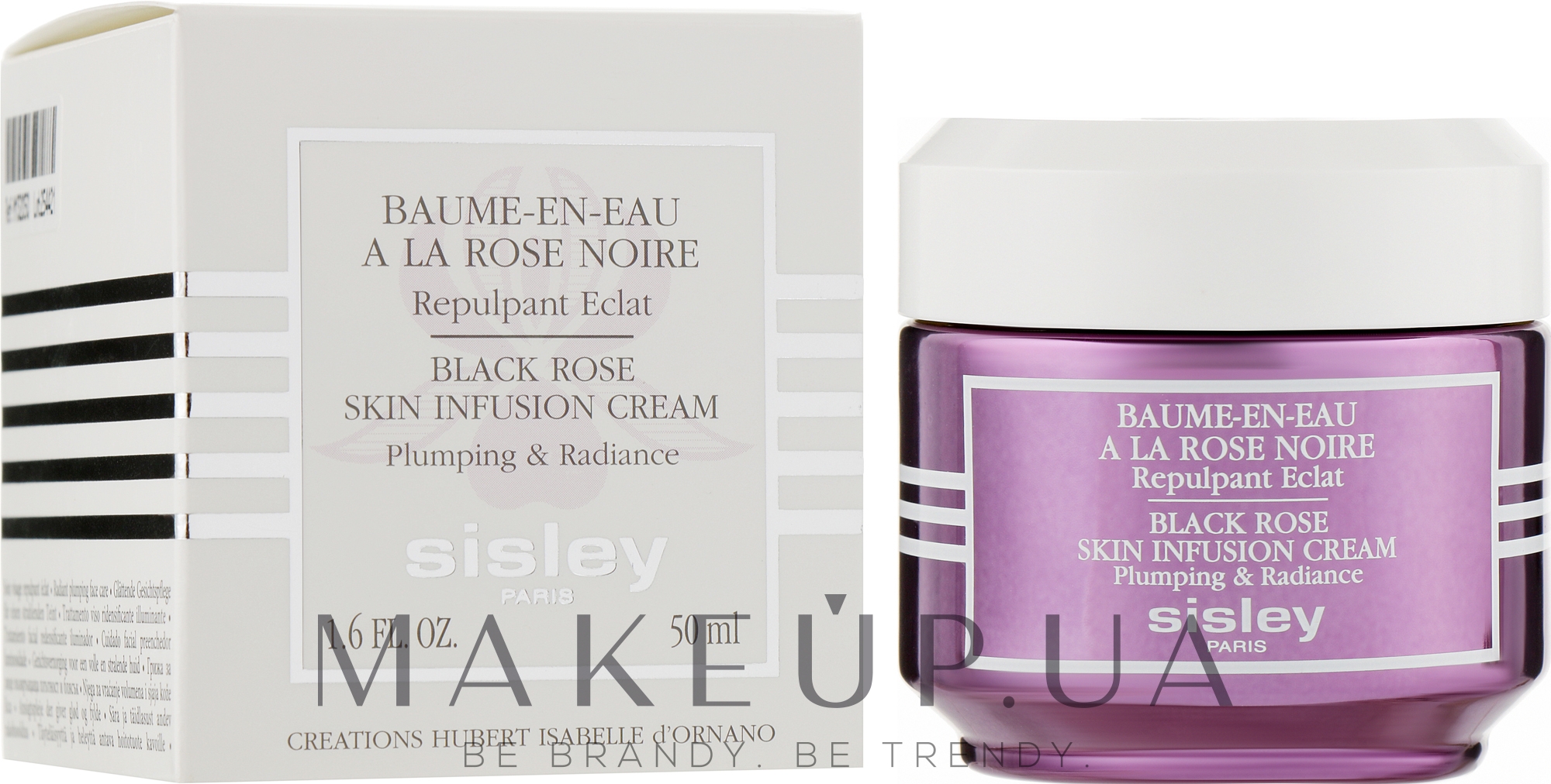 Крем з екстрактом чорної троянди для обличчя - Sisley Black Rose Skin Infusion Cream — фото 50ml