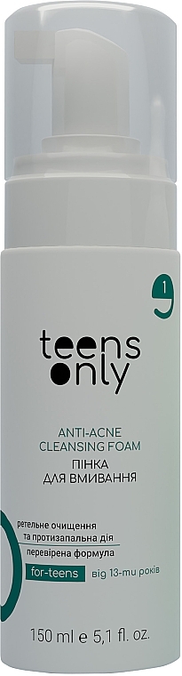 Пенка для умывания 13+ лет - Teens Only For-Teens Anti-Acne Cleansing Foam — фото N1