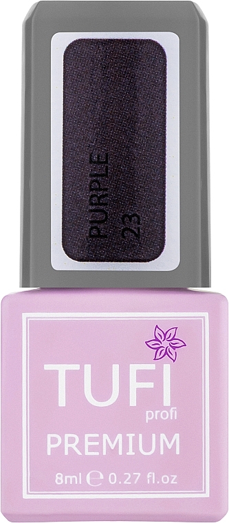 Гель-лак для нігтів - Tufi Profi Premium Purple — фото N1