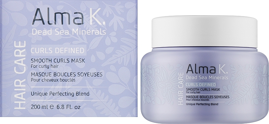 Розгладжувальна маска для в'юнкого волосся - Alma K. Curls Defined Smooth Curls Mask — фото N12