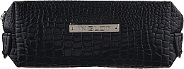 Парфумерія, косметика Косметичка - Inglot Cosmetic Bag Crocodile Leather Pattern Black Small (R24393)