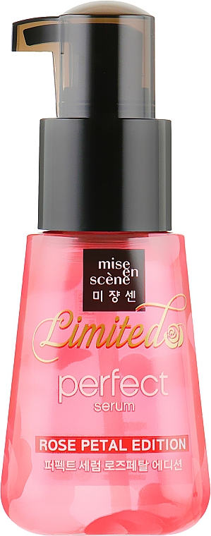 Відновлювальна сироватка-олія для сухого волосся - Mise En Scene Perfect Rose Perfume Serum — фото N5
