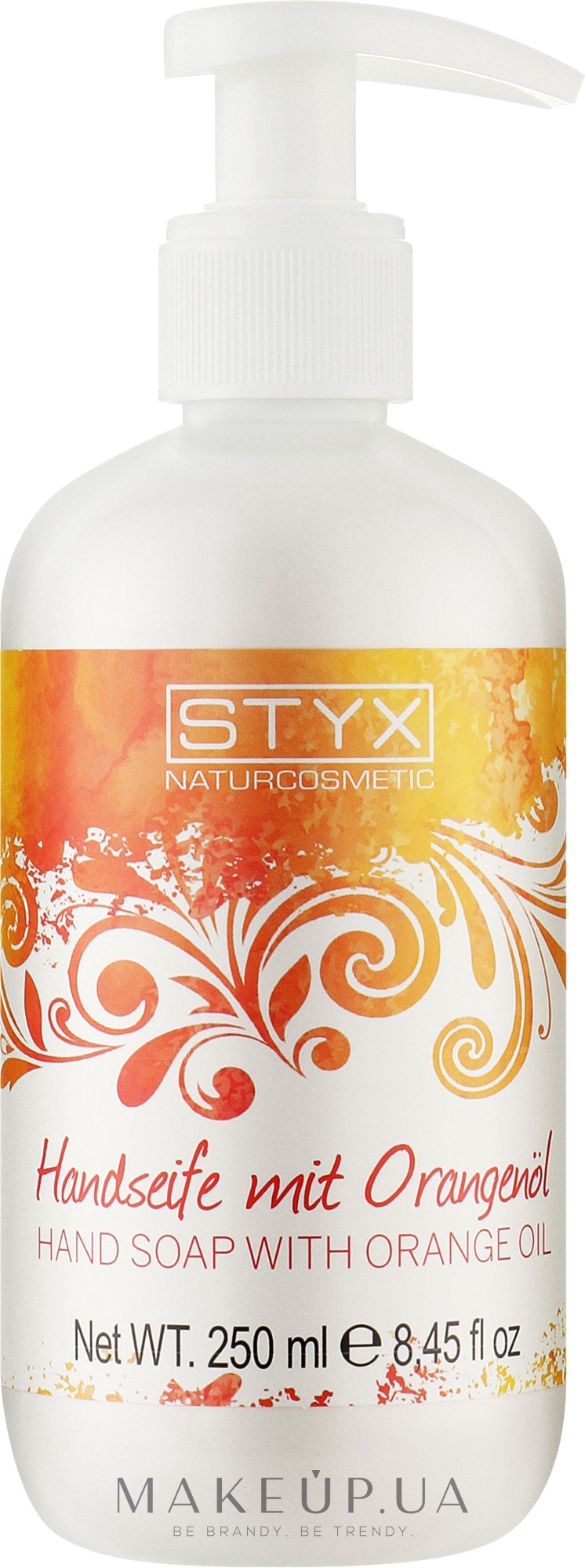 Рідке мило з апельсиновою олією - Styx Naturcosmetic Hand Soap With Orange Oil — фото 250ml