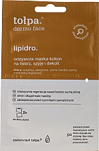 Маска-кокон питательная - Tolpa Dermo Face Lipidro Face Mask — фото N1