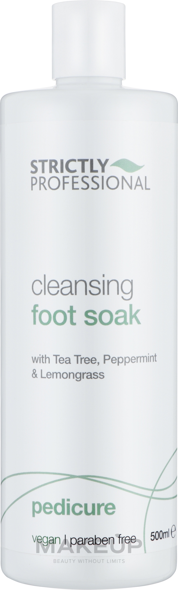 Засіб для розпарювання ніг - Strictly Professional Cleansing Foot Soak — фото 500ml