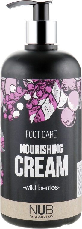 Крем для ніг живильний - NUB Foot Care Nourishing Cream Wild Berries — фото N4