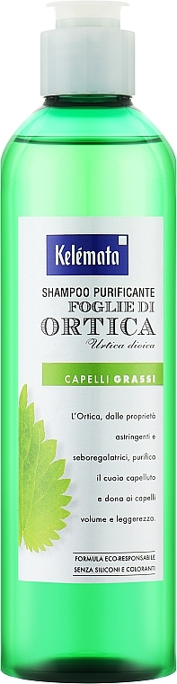Шампунь для волос с крапивой - Kelemata Nettle Shampoo — фото N1
