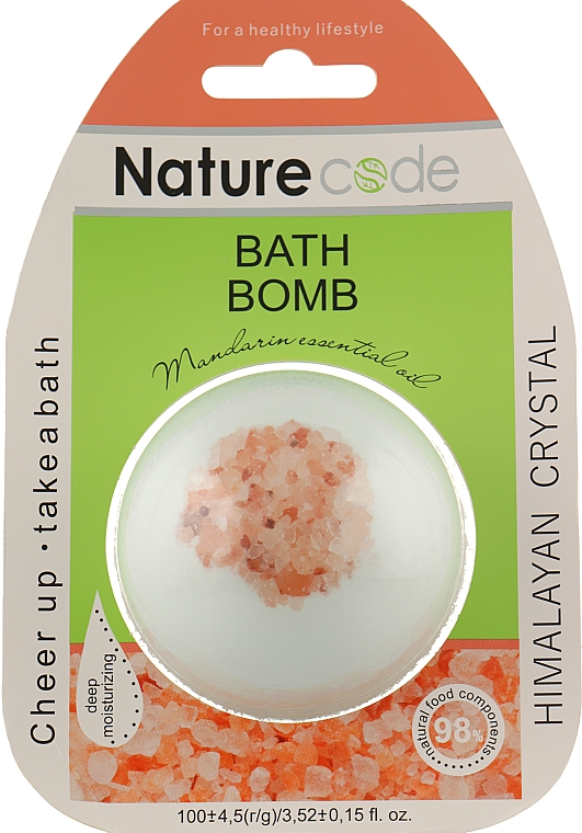 Бомбочка для ванны "Himalayan Crystal" - Nature Code