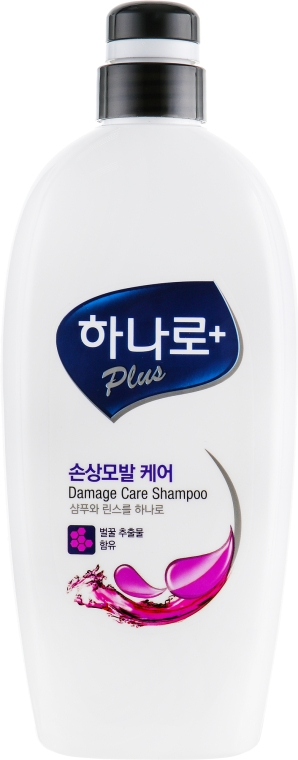 Шампунь для волосся 2 в 1 "Відновлювальний" - KeraSys Hanaro+ Damage Care Shampoo — фото N1