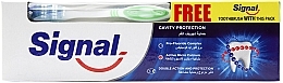 Зубна паста зі щіткою - Signal Cavity Protection Toothpaste (Toothpaste/100ml + t/brush) — фото N1