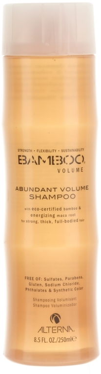 Шампунь для придания волосам объёма с экстрактом бамбука - Alterna Bamboo Abundant Volume Shampoo