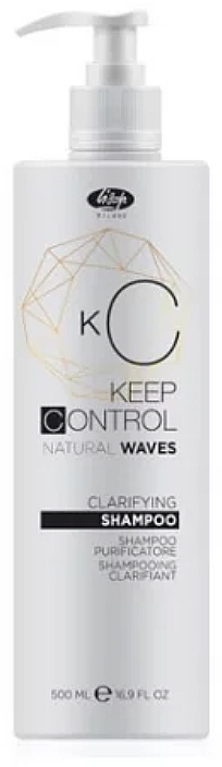 Шампунь для волос - Lisap Keep Control Clarifying Shampoo — фото N1