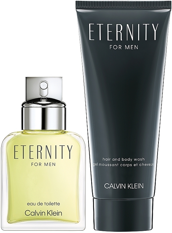 Calvin Klein Eternity For Men - Набор (edt/50ml + sh/gel/100ml) — фото N2
