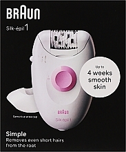 Эпилятор - Braun Silk-Epil 1 SE 1-010 — фото N2