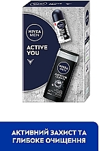 Набор мужской - NIVEA MEN Active You 2024 (sh/gel/250ml + deo/50ml) — фото N2